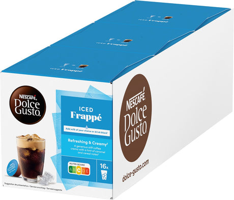 Nescafé dolce gusto capsules glacées frappées - 48 tasses à café pour 48 tasses de café