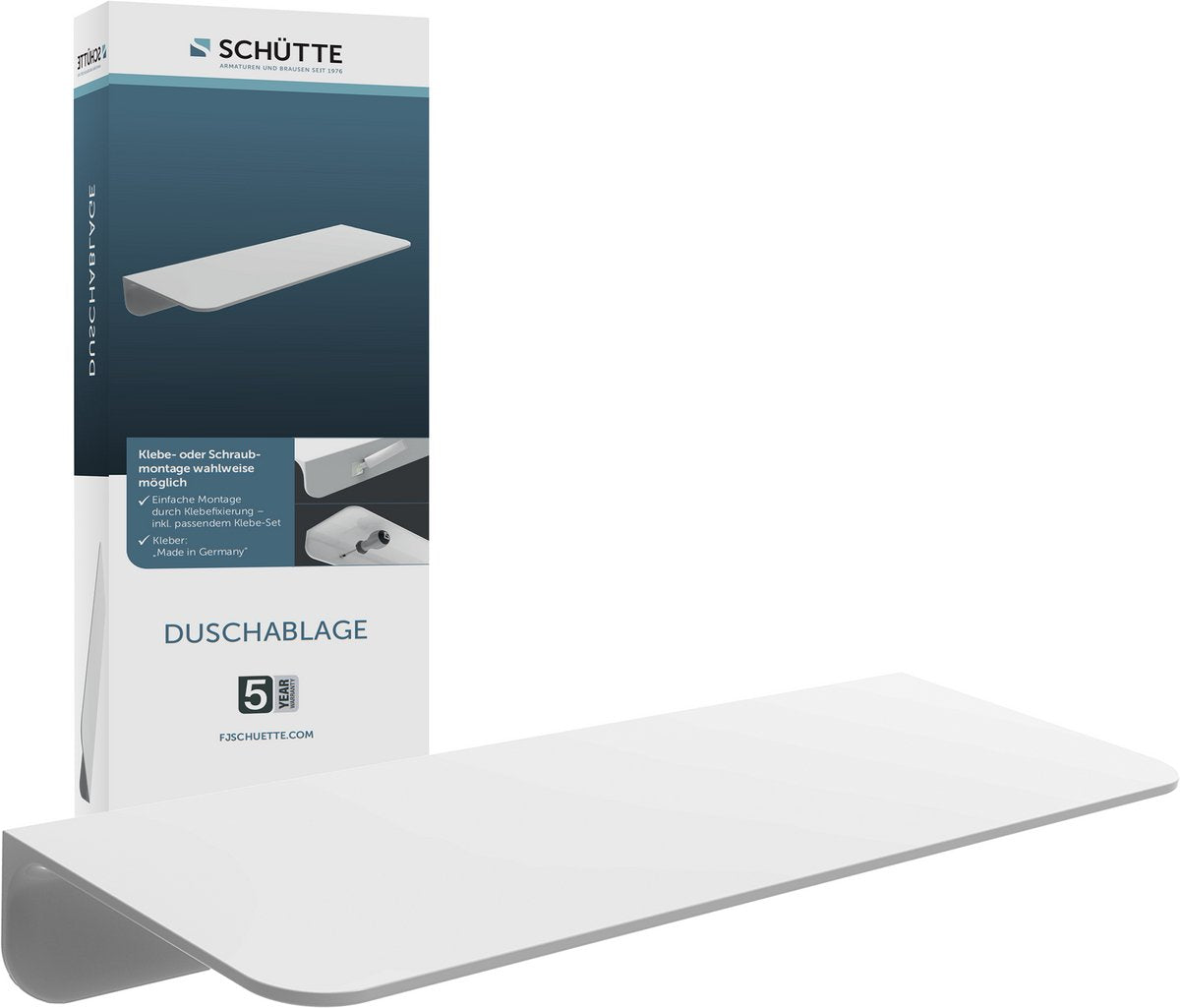 Schütte douche en solo blanc