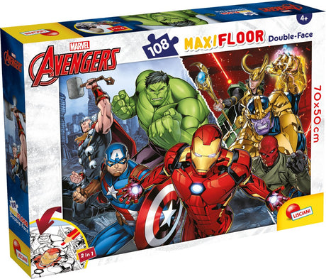Lisciani merveille puzzle df maxifloor 108 avengers