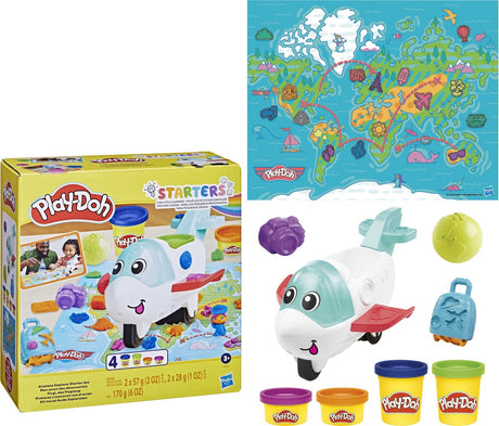 Play-doh - Coffret de démarrage explorateur d'avion