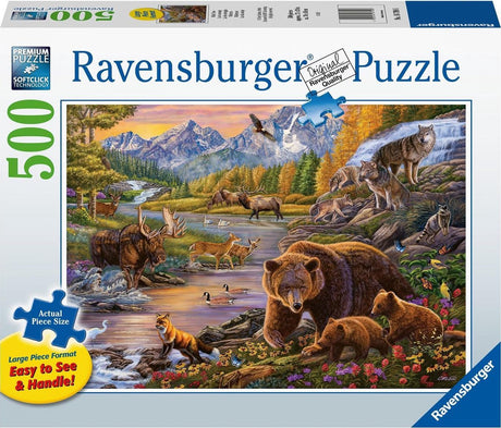 Ravensburger puzzle désert - puzzle - 500 pièces