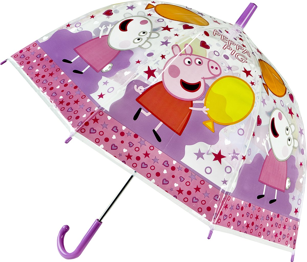 Parapluie pour enfants Undercover Peppa Pig multicolore - protection contre la pluie.