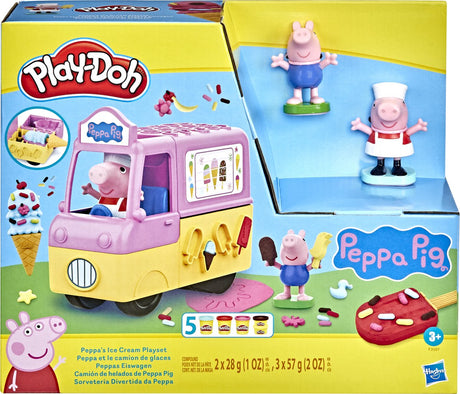 Play-Doh Peppas Glace - Coffret de jeu en argile