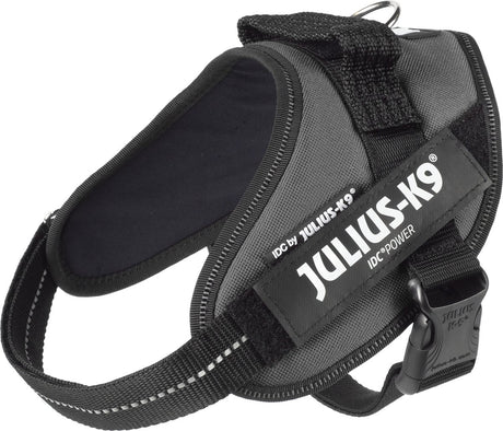 Julius k9 julius-k9 idc power harnais - harnais pour chien - s - mini - anthracite