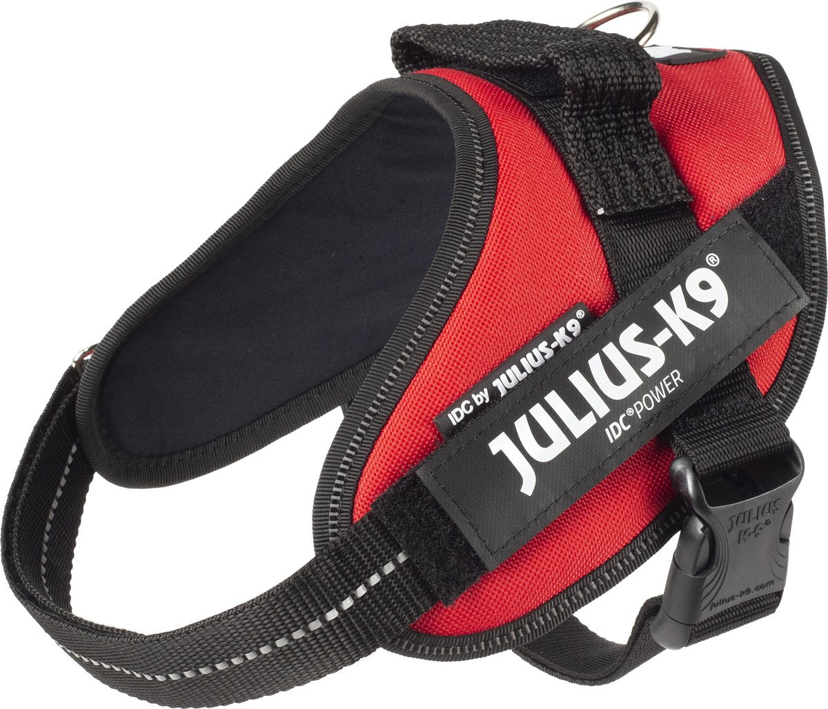 Julius k9 julius-k9 idc power harnais - harnais pour chien - s - mini - rouge