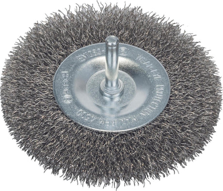Brosse disque Bosch 6 mm 100 ondulée 0,3 inox