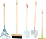 Petit pied - outils de jardin pour enfants en bois, 8dlg.