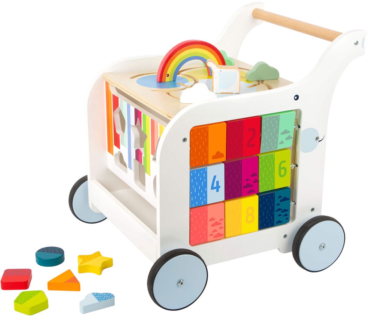Small foot - trotteur en bois fleurs