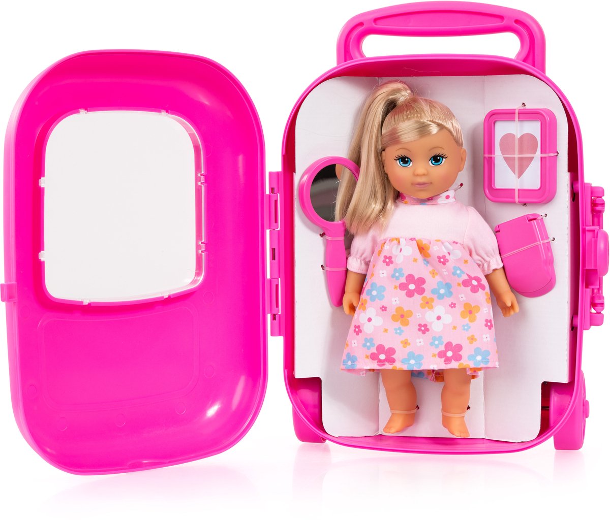 Set de chariots design Bayer rose