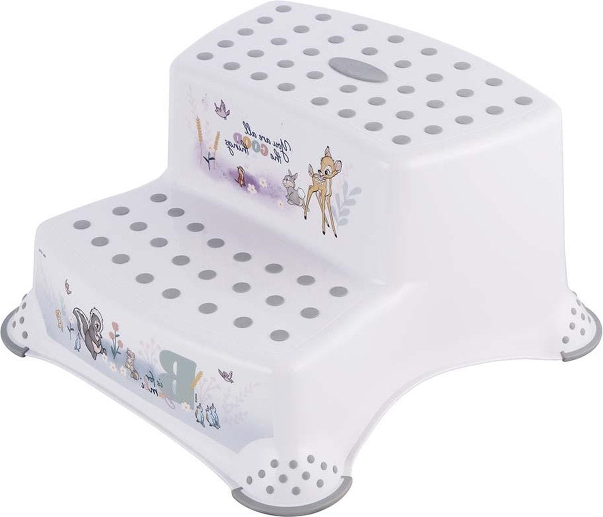 Gardien bambi blanc marche 2 marches