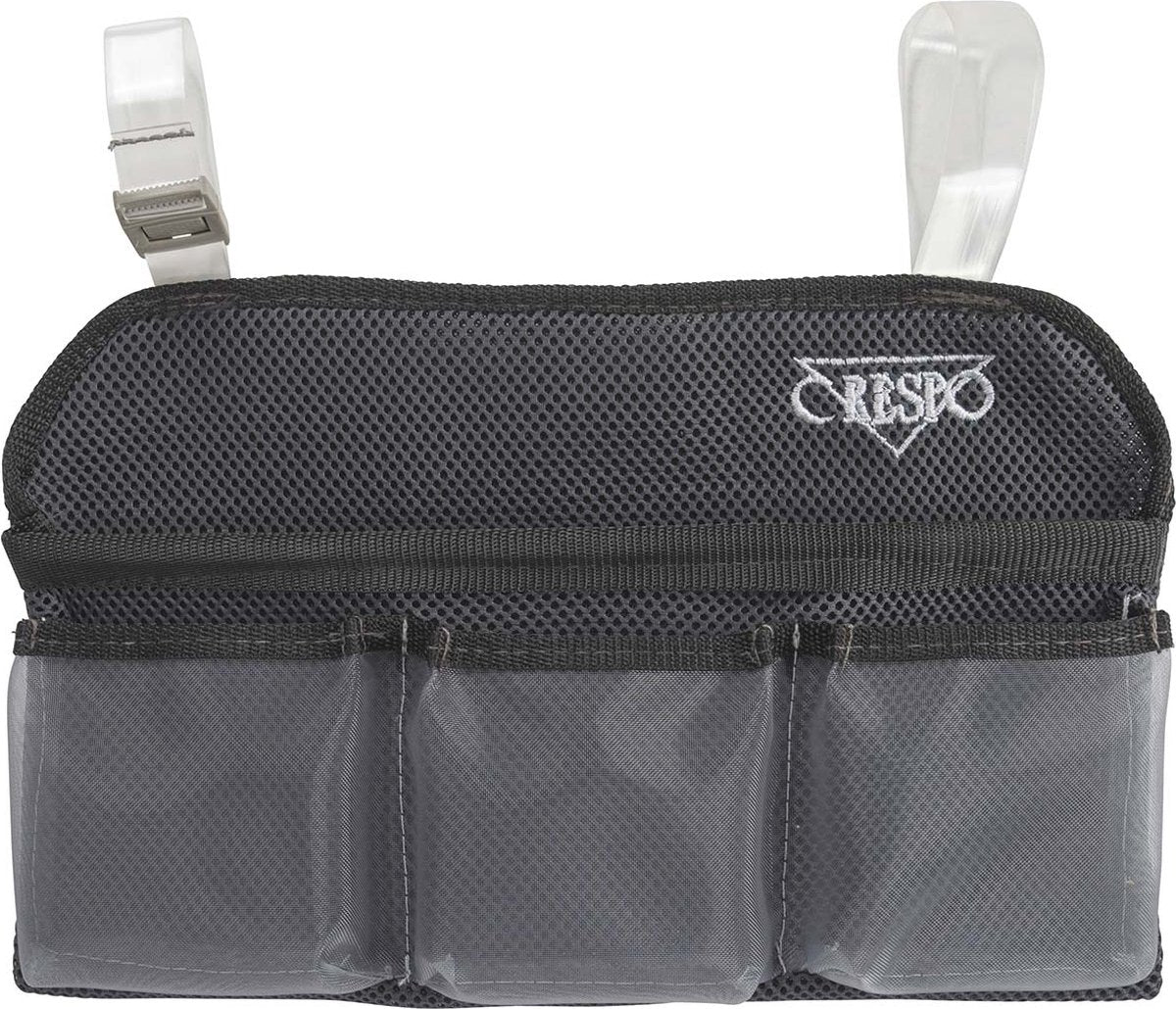 Crespo - organiseur 86 - air-elite - universel - pour accoudoir - gris