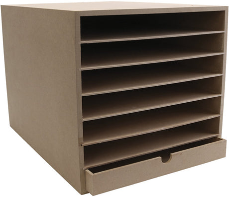 Creativ company unité de rangement papier, h : 32 cm, p : 45 cm, l : 32 cm, a3, 1 pièce