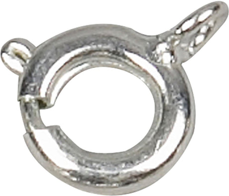 Fermoir à ressort Creativ company, d 7 mm, argent, 10 pièces 1 boîte