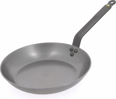 Poêle Debuyer de Buyer Mineral B 20 cm - Tôle d'acier - Sans PFA - Effet antiadhésif naturel - Fabriquée en France