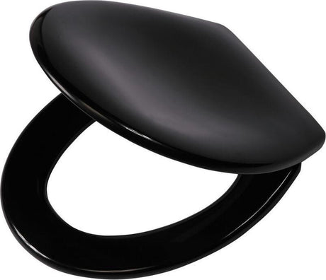 Tiger Ventura - abattant de toilettes - abattant de toilettes avec couvercle - fermeture en douceur - fonction easy clean - duroplastique - noir