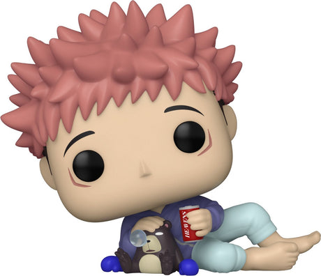 Funko-pop ! Jujutsu Kaisen - Yuji Itador avec poupée Tsukamoto #1117 exclusif