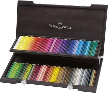 Crayon aquarelle Faber-castell - albrecht durer - boîte en bois 120 pièces - fc-117513