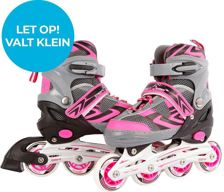 Patins à roues alignées Street Rider rose gris, taille 37-40