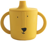 Gobelet Trixie - mr. lion - gobelet pour bébé - gobelet anti-déversement - pour bébés à partir de 4 mois - en silicone - passe au lave-vaisselle