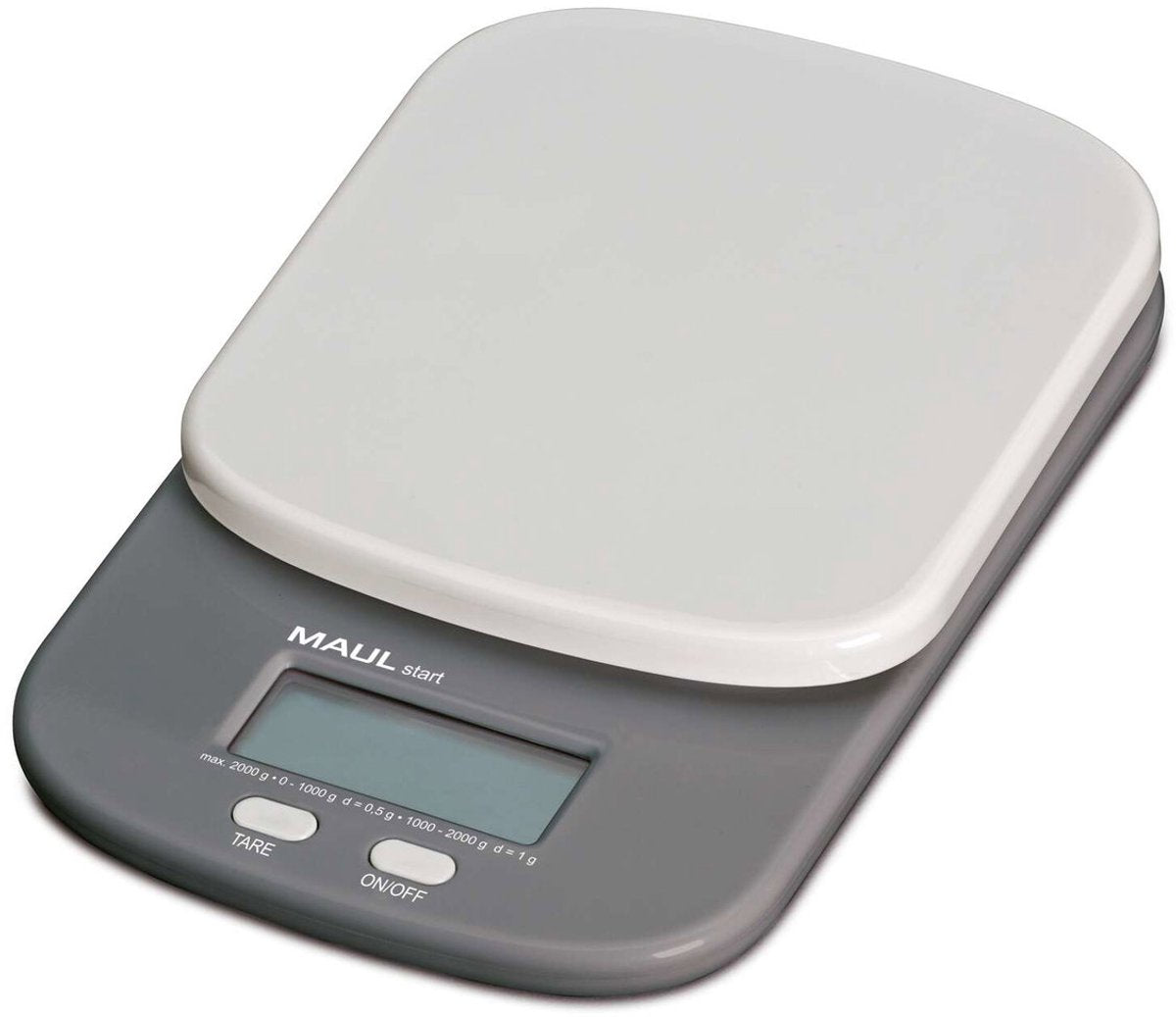 Balance à lettres Maul start 2 kg - gris - plastique - 1 pièce - 17 x 11 x 2,5 cm -