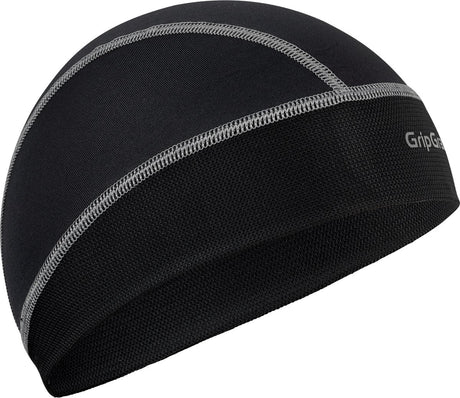 Gripgrab - UPF 50+ casque de vélo d'été léger chapeau protection UV chapeau de cyclisme casquette crâne - noir - unisexe - taille unique