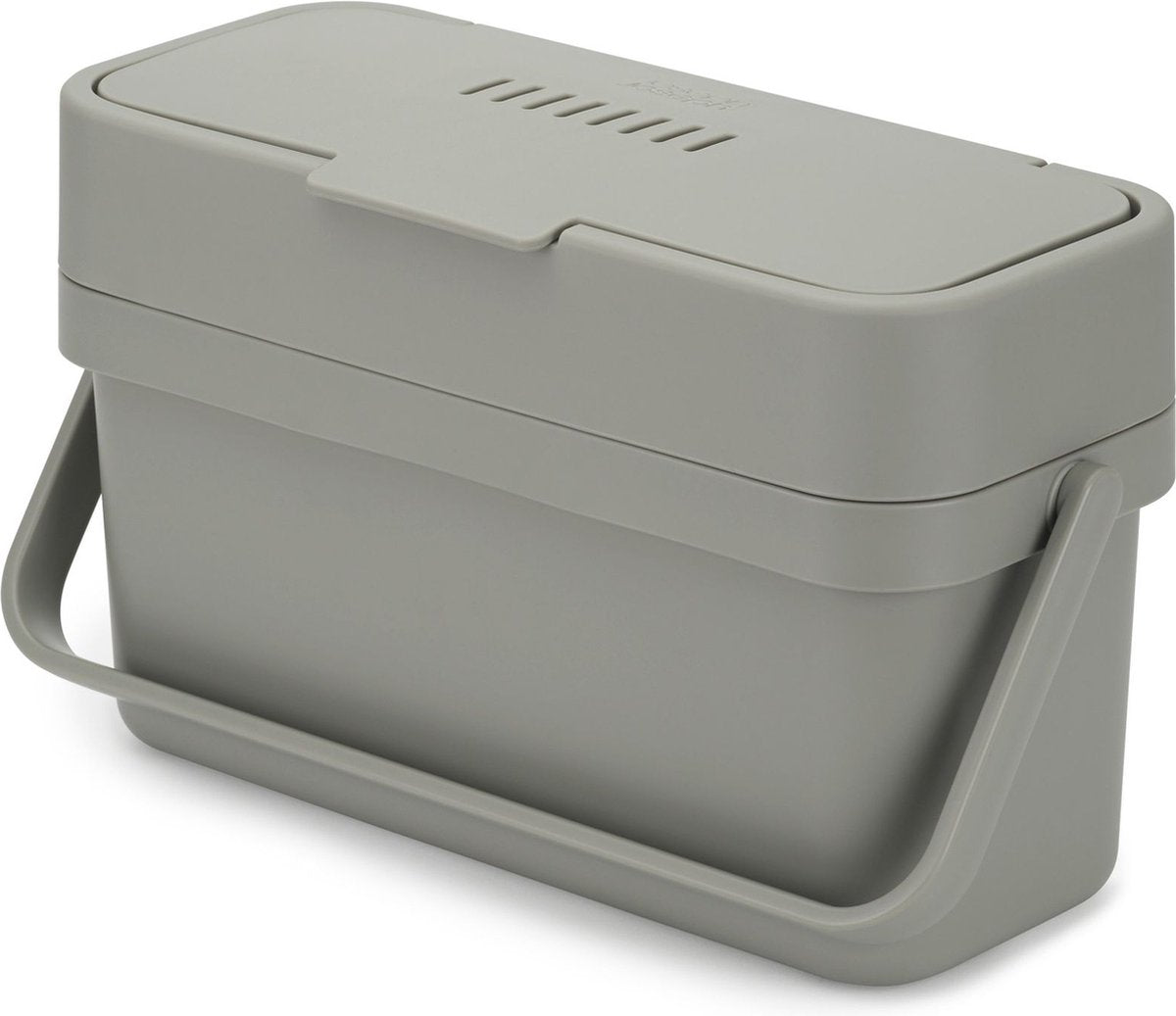 Joseph joseph duo opale - seau à compost facile à remplir - verre - gris