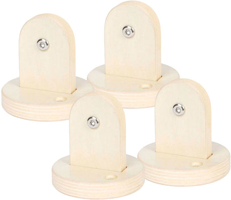 Small foot - supports muraux pour portique aventure, lot de 4