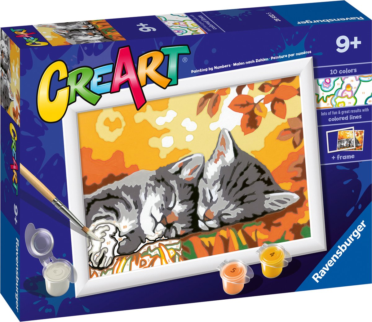Ravensburger Creart Painting by Number - Autumn Kittens