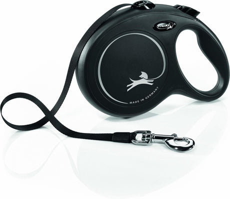 Flexi products ligne rétractable nouveau pneu classique noir l 8 mètres jusqu'à 50kg