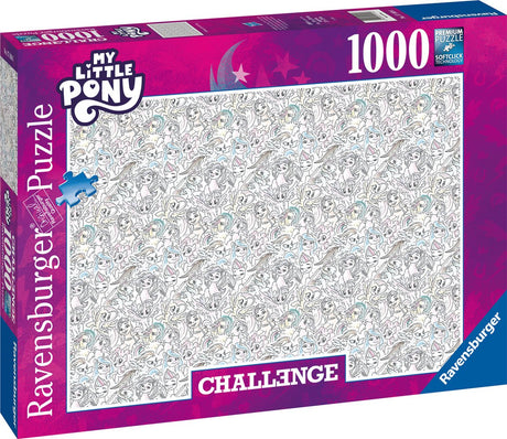 Ravensburger puzzle défi mon petit poney - puzzle - 1000 pièces