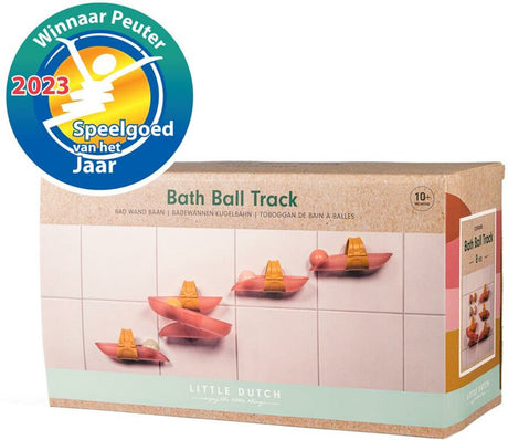 Piste aquatique Little Dutch - piste de boules de bain piste de marbre - rose