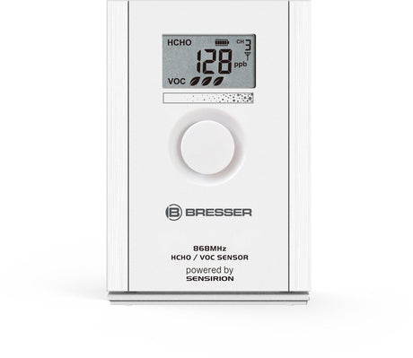 Station météo Bresser - capteur hcho + voc - compteur de qualité de l'air - pour station météo 7003700 et 7003240 - blanc