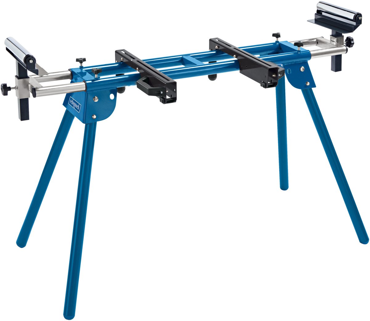 Train de roulement universel Scheppach UMF1600 pour scies à tronçonner et à onglets 1000 - 1650mm | 150 kg