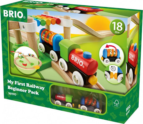 Coffret de luxe Brio - pour les plus petits - liaisons ferroviaires magnétiques - 33727