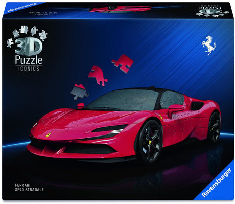 Ravensburger Puzzle 3D emblématiques Ferrari SF90 Stradale - 163 pcs.