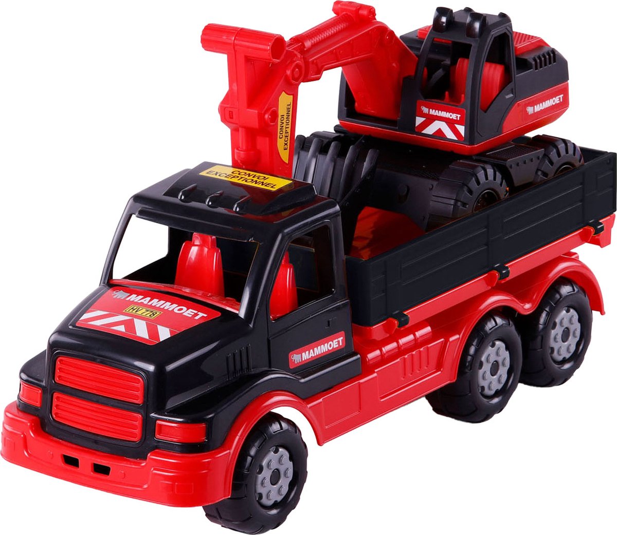 Cavallino Mammoet Torpedo Truck avec excavateur, 44,5 cm