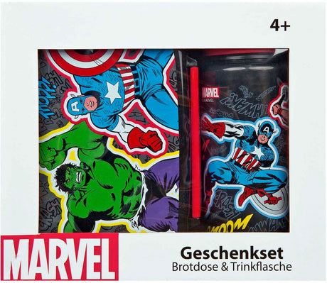 Ensemble boîte à lunch et gobelet Undercover Marvel Avengers