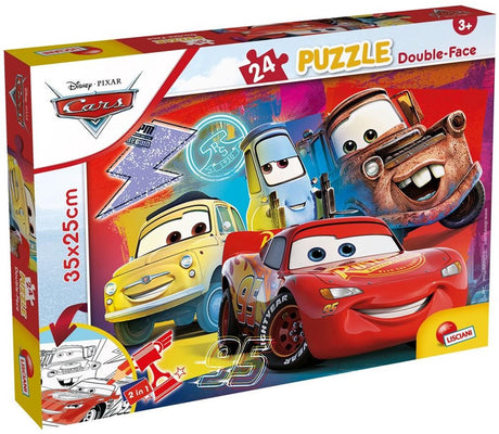 Lisciani Disney puzzle df m-plus 24 voitures