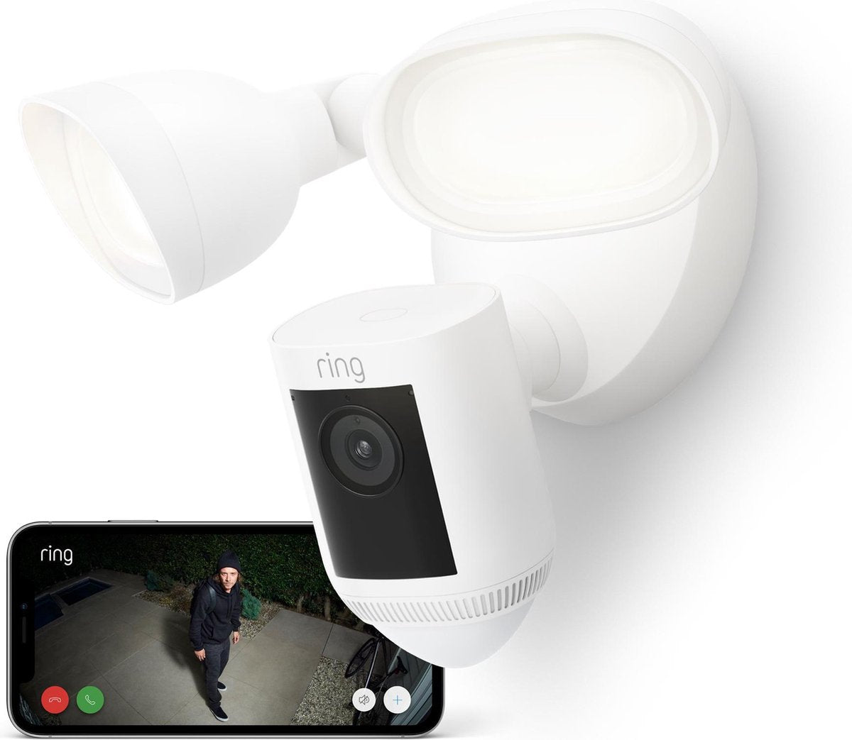 Projecteur Ring Cam Pro - Blanc
