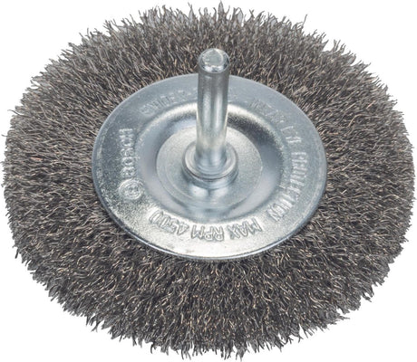Brosse disque Bosch 6 mm 80 ondulée 0,2 inox