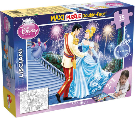 Lisciani Disney Puzzle Df Maxi Floor 35 Cendrillon