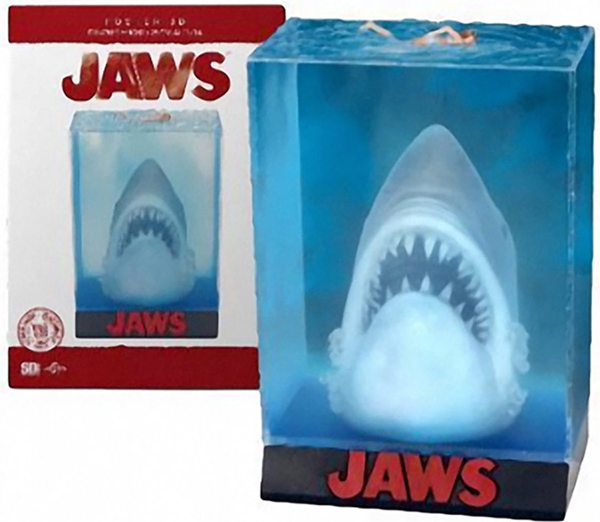 Mâchoires de jouets SD : affiche de film 3D statue de 10 pouces