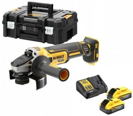 Dewalt dcg405h2t accu haakse slijper 125mm 18v xr 5.0ah powerstack in tstak