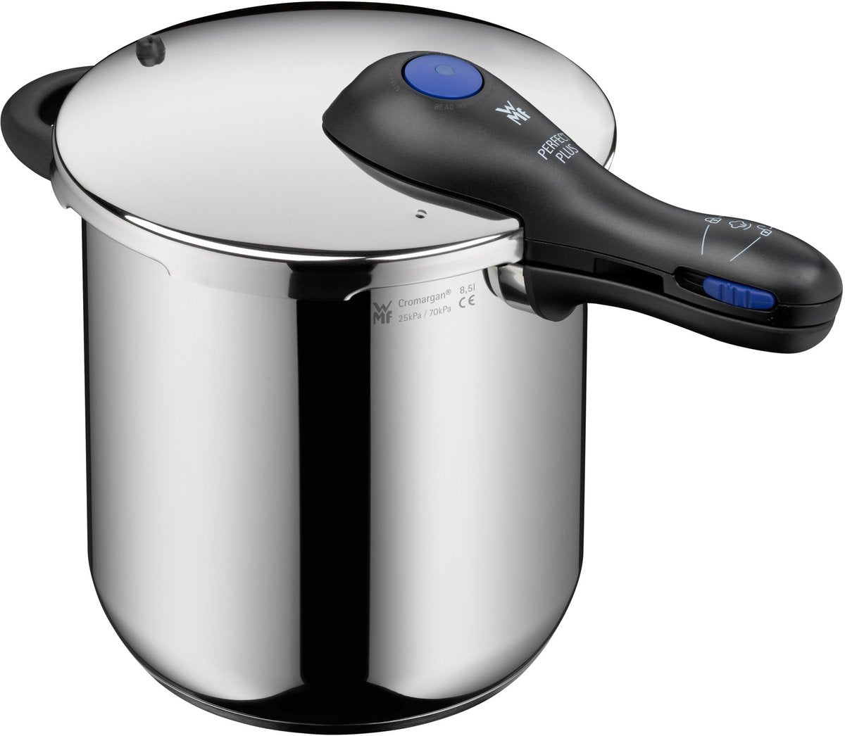 WMF perfect plus - autocuiseur - 8,5 l - acier inoxydable - protection contre les flammes - induction