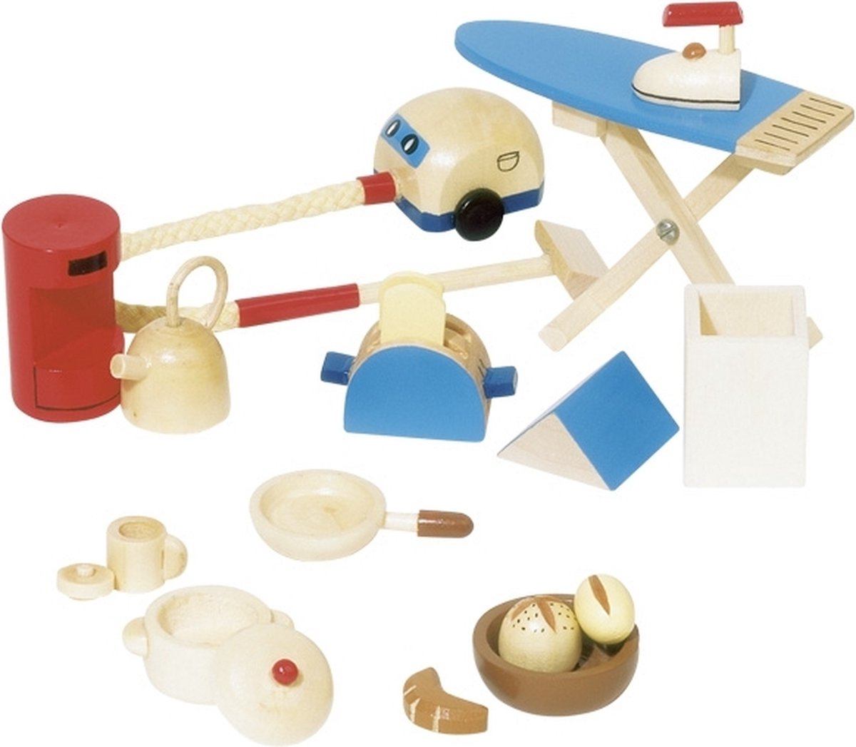 Maison de poupée Goki - accessoires de cuisine