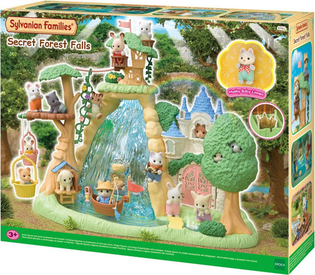 Sylvanian familles 5761 ensemble de cascade de forêt secrète