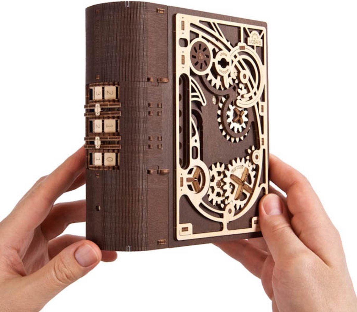 Modèle 3D en bois Ugears - livre des secrets
