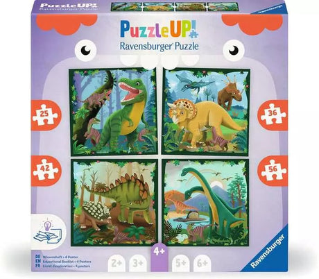 Puzzle pour enfants Ravensburger 25, 36, 42, 56 pièces - puzzlez ! dinosaure