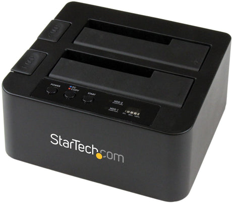Startech ESATA Station de duplication de disque dur - Cloneur de disque dur USB 3.0 - SATA III 6 GBP S - Noir