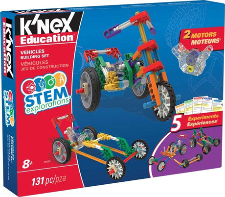 K'nex stem explorations : ensembles de construction de véhicules
